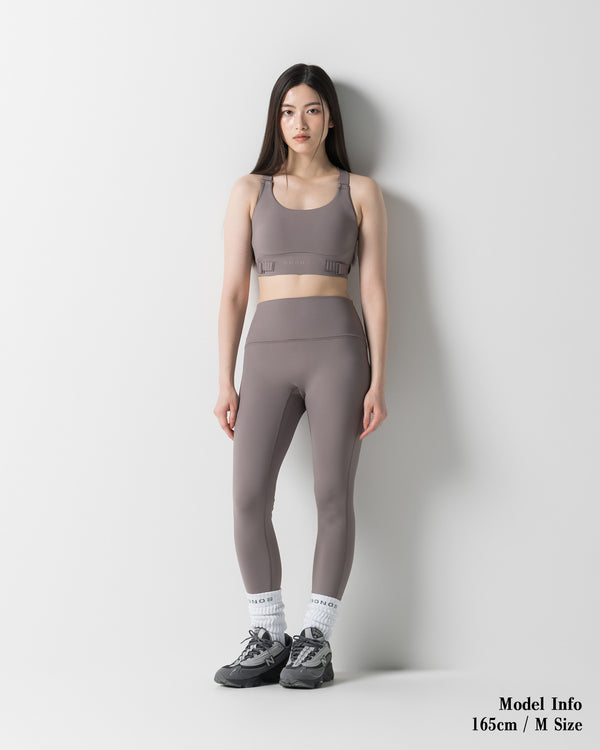 CRONOS WOMEN SHAPE LEGGINGS【GRAY】