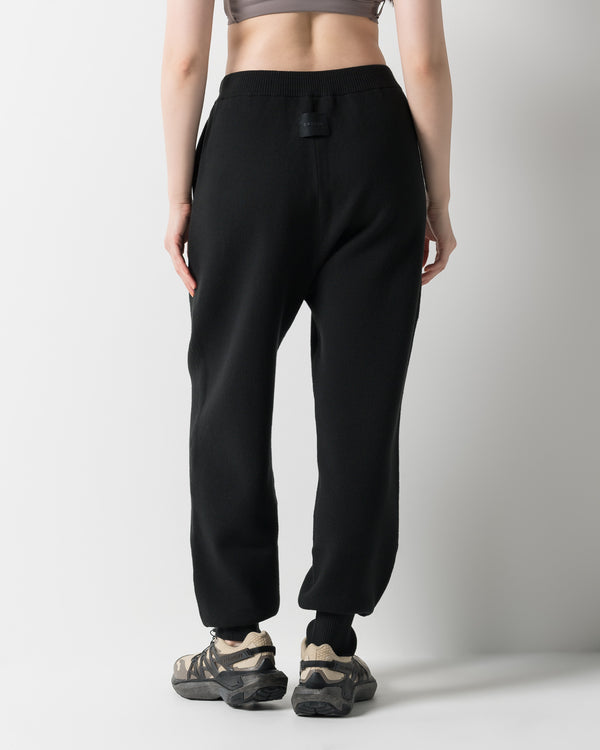 CRONOS WOMEN WARM SWEAT PANTS【BLACK】