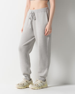 CRONOS WOMEN WARM SWEAT PANTS【GRAY】