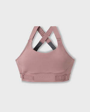 CRONOS WOMEN SHAPE BUCKLE STRAP BRA TOP【PINK】