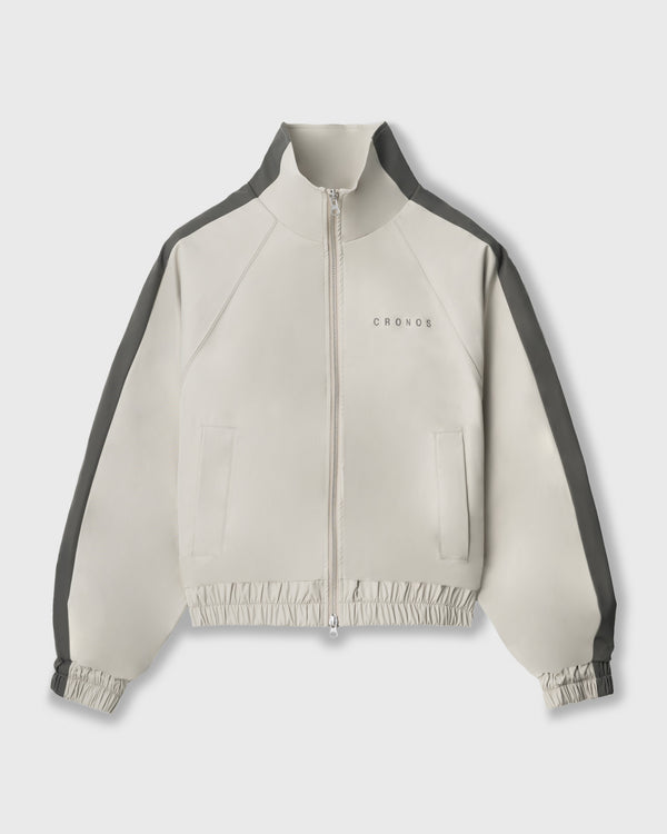 CRONOS WOMEN SIDE LINE BLOUSON【BEIGE】