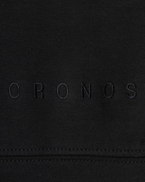 CRONOS WOMEN LIGHTWEIGHT ZIP HOODIE【BLACK】