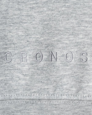 CRONOS WOMEN LIGHTWEIGHT ZIP HOODIE【GRAY】