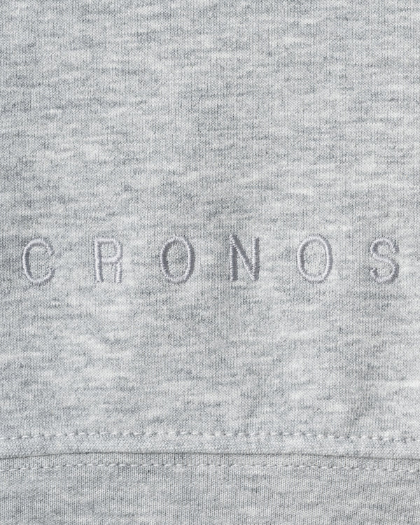 CRONOS WOMEN LIGHTWEIGHT ZIP HOODIE【GRAY】