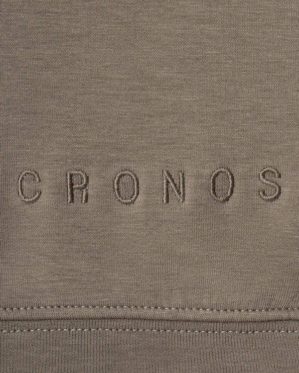 CRONOS WOMEN LIGHTWEIGHT ZIP HOODIE【KHAKI】
