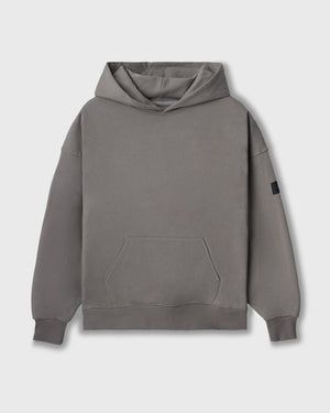 CRONOS WOMEN'S HEAVY DOUBLE HOODIE【GRAY】