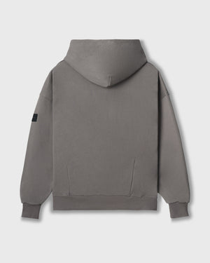 CRONOS WOMEN'S HEAVY DOUBLE HOODIE【GRAY】
