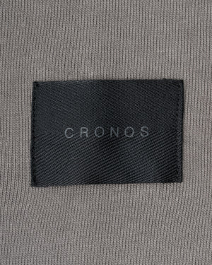 CRONOS WOMEN'S HEAVY DOUBLE HOODIE【GRAY】