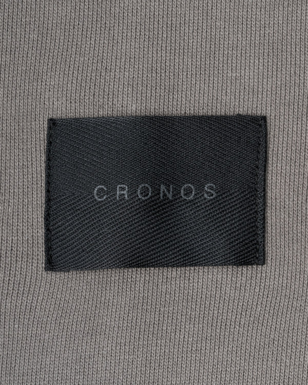 CRONOS WOMEN'S HEAVY DOUBLE HOODIE【GRAY】