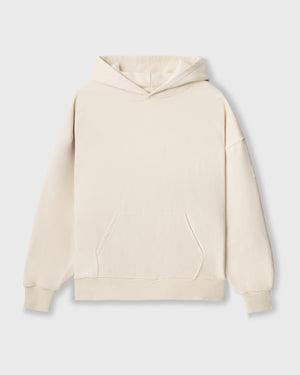 CRONOS WOMEN HEAVY DOUBLE HOODIE【CREAM】
