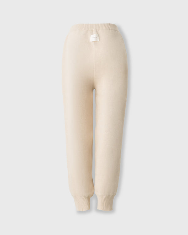 CRONOS WOMEN WARM SWEAT PANTS【BEIGE】