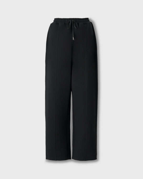 CRONOS WOMEN LIGHTWEIGHT SWEAT PANTS【BLACK】