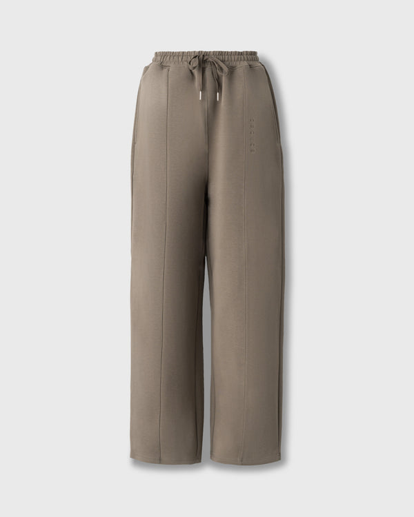 CRONOS WOMEN LIGHTWEIGHT SWEAT PANTS【KHAKI】