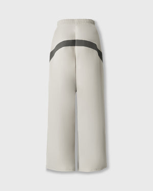 CRONOS WOMEN SIDE LINE DRAWSTRING PANTS【BEIGE】