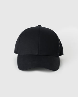 CRONOS WOMEN METAL BUCKLE CAP【BLACK】