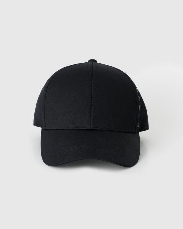 CRONOS WOMEN METAL BUCKLE CAP【BLACK】