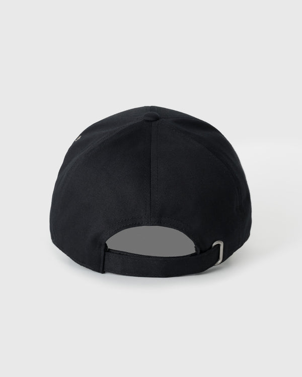 CRONOS WOMEN METAL BUCKLE CAP【BLACK】