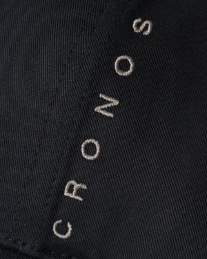 CRONOS WOMEN METAL BUCKLE CAP【BLACK】