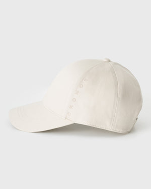 CRONOS WOMEN METAL BUCKLE CAP【BEIGE】