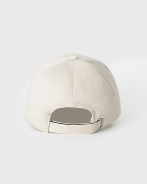 CRONOS WOMEN METAL BUCKLE CAP【BEIGE】