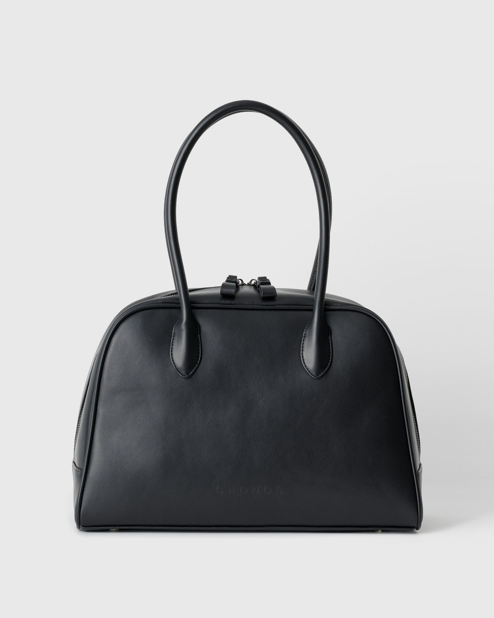 CRONOS WOMEN CLEAN BOSTON BAG【BLACK】