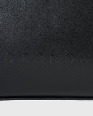 CRONOS WOMEN CLEAN BOSTON BAG【BLACK】