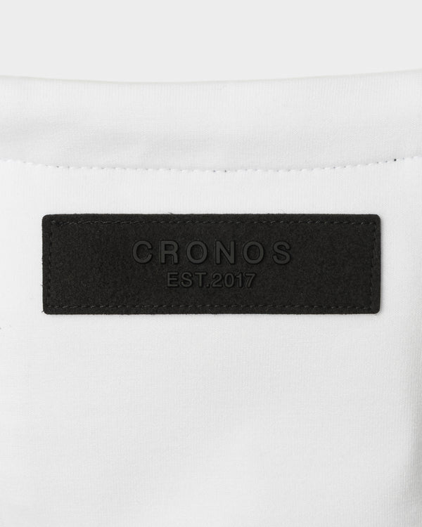 CRONOS ANGLE ZIP BLOUSON【WHITE】