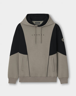 CRONOS ANGLE HOODIE【TAUPE】