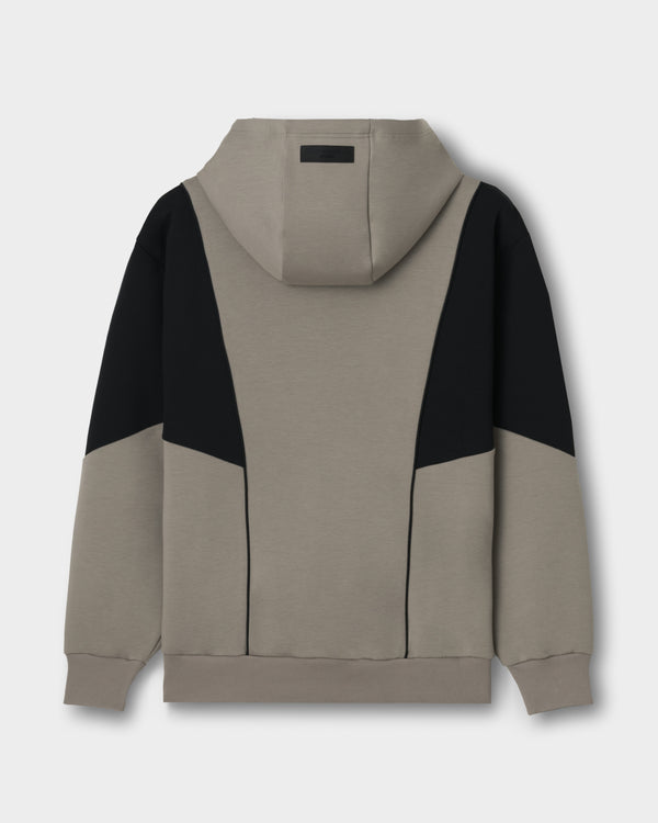 CRONOS ANGLE HOODIE【TAUPE】