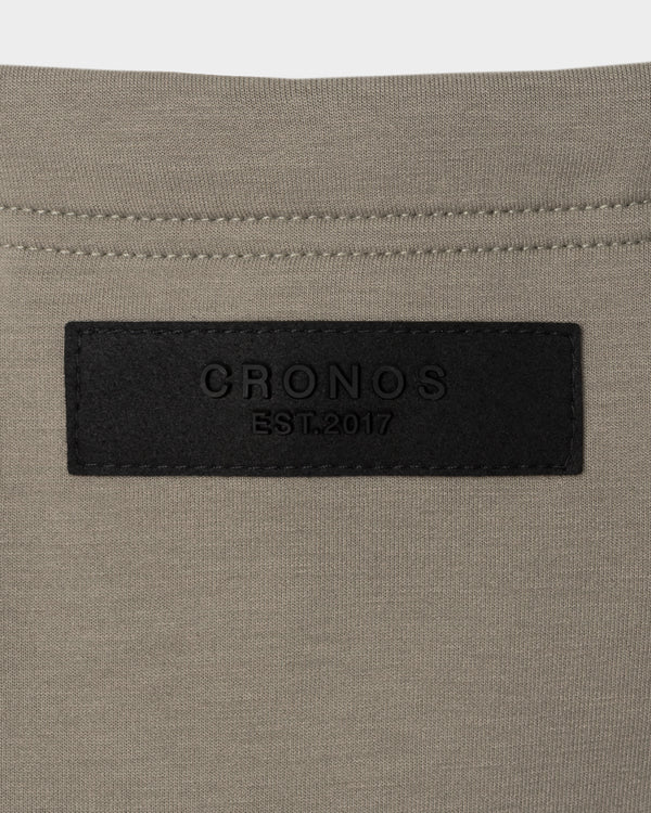 CRONOS ANGLE HOODIE【TAUPE】