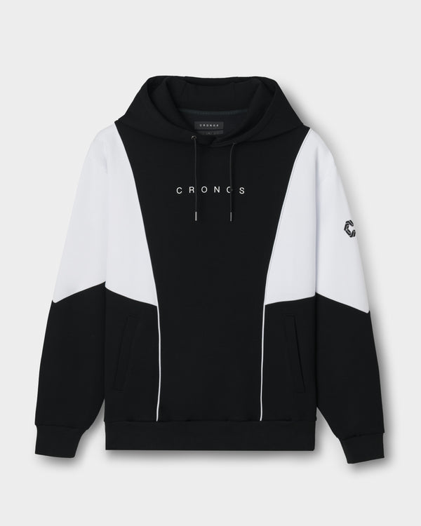 CRONOS ANGLE HOODIE【BLACK】