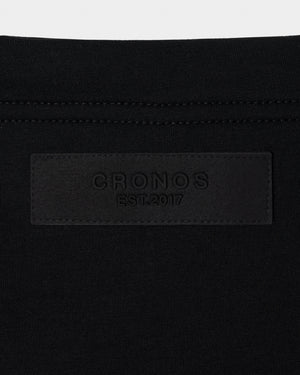 CRONOS ANGLE HOODIE【BLACK】