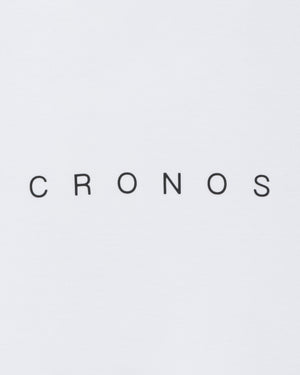 CRONOS ANGLE HOODIE【WHITE】
