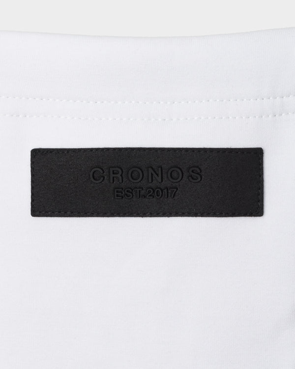 CRONOS ANGLE HOODIE【WHITE】