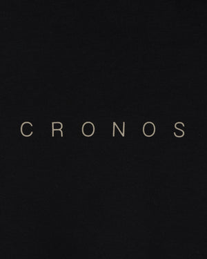 CRONOS ANGLE HOODIE【BLACK×TAUPE】