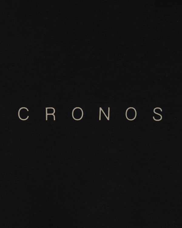 CRONOS ANGLE HOODIE【BLACK×TAUPE】