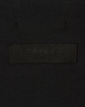 CRONOS AXIS ZIP JACKET【BLACK×GREIGE】