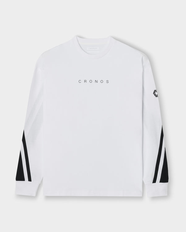 CRONOS AXIS L/S TEE【WHITE】