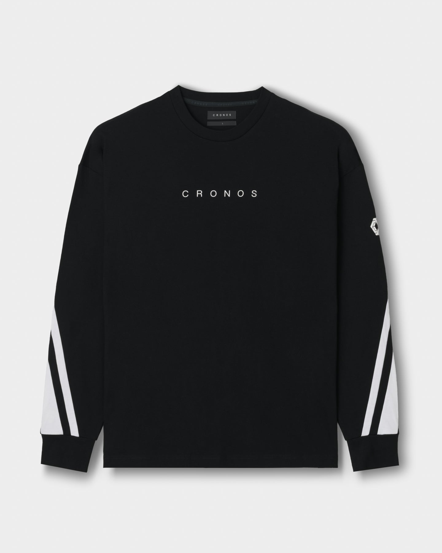 CRONOS AXIS L/S TEE【BLACK】
