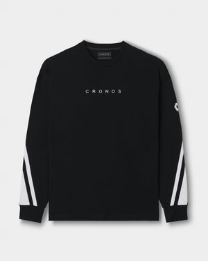CRONOS AXIS L/S TEE【BLACK】