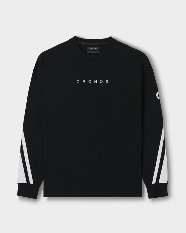 CRONOS AXIS L/S TEE【BLACK】