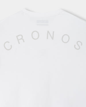 CRONOS CLEAN STRETCH L/S TEE【WHITE】