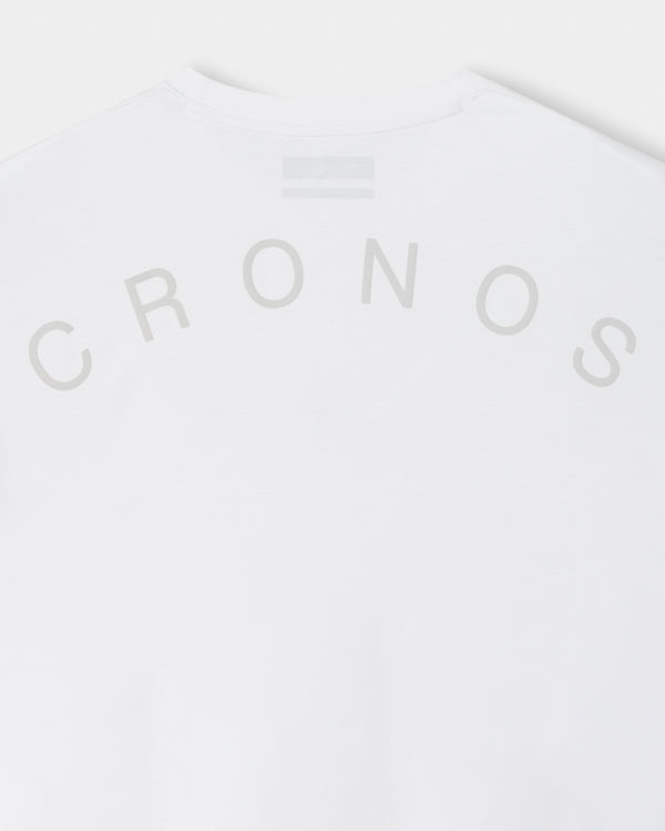 CRONOS CLEAN STRETCH L/S TEE【WHITE】