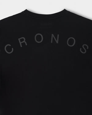 CRONOS CLEAN STRETCH L/S TEE【BLACK】