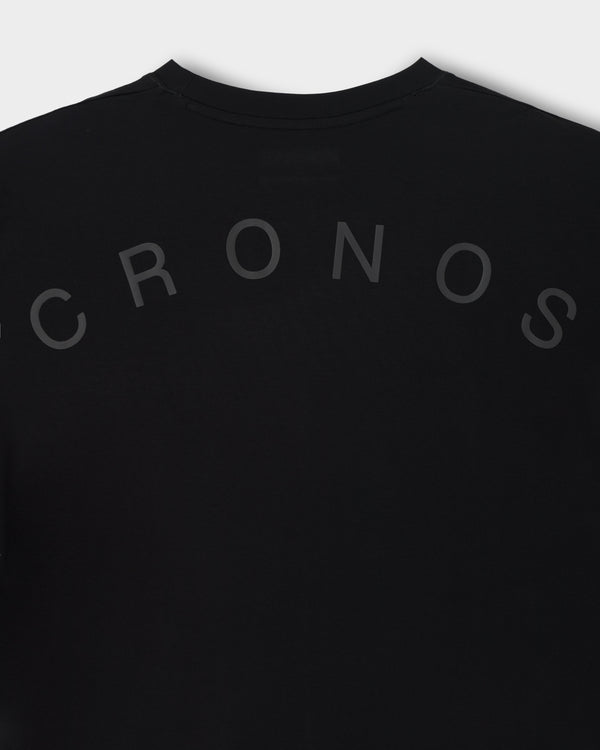 CRONOS CLEAN STRETCH L/S TEE【BLACK】