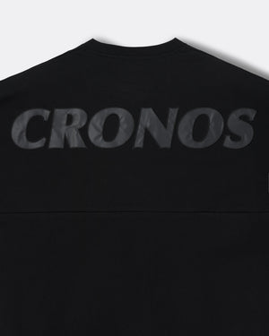 CRONOS REFLECTIVE LOGO L/S TEE【BLACK】