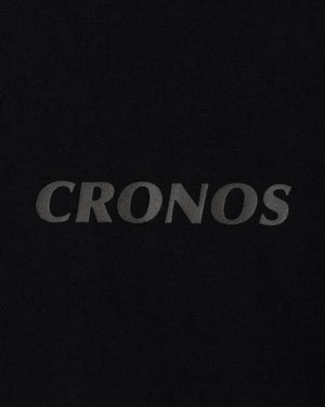 CRONOS REFLECTIVE LOGO L/S TEE【BLACK×SILVER】