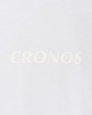 CRONOS REFLECTIVE LOGO L/S TEE【WHITE】