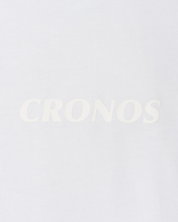 CRONOS REFLECTIVE LOGO L/S TEE【WHITE】