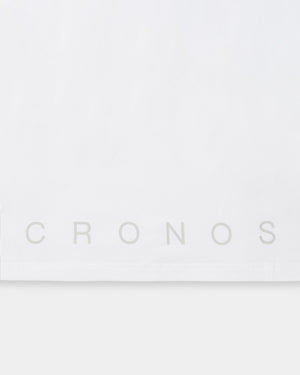 CRONOS SEGMENT L/S TEE【WHITE】